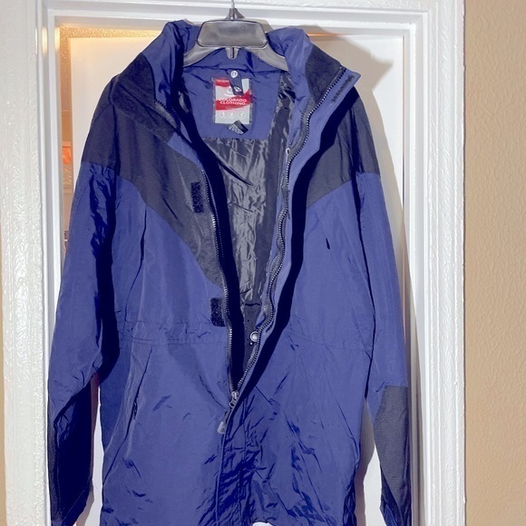 Alpine Design Other - Outdoor Ski Jacket Mens Medium Navy Blue Alpine comparable water proof nylon